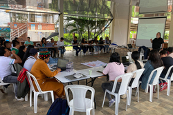 Formación y asistencia técnica a iniciativas productivas de la Plataforma de Organizaciones Comunitarias del Cauca