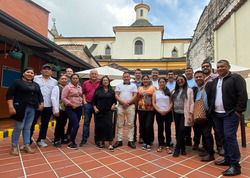 Eco-social transitions seminar in Popayán with university, social movement, and cooperative entities