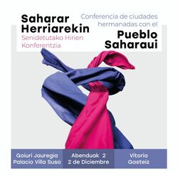 Conferencia de Ciudades Hermanadas con el Pueblo Saharaui