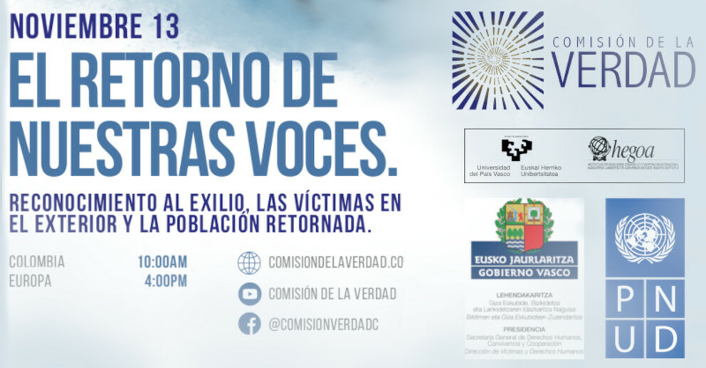 Encuentro por la Verdad sobre el Exilio, las víctimas en el exterior y la población retornada